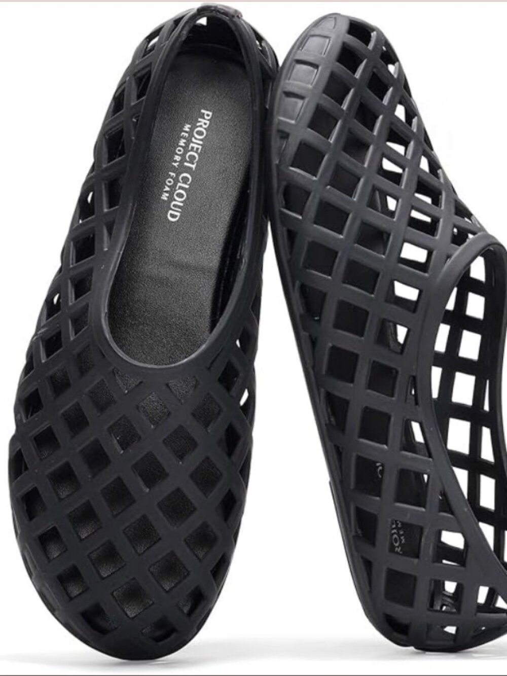Project Cloud Jelly Shoes Lightweight & Water-Resistant Flats Size 10
